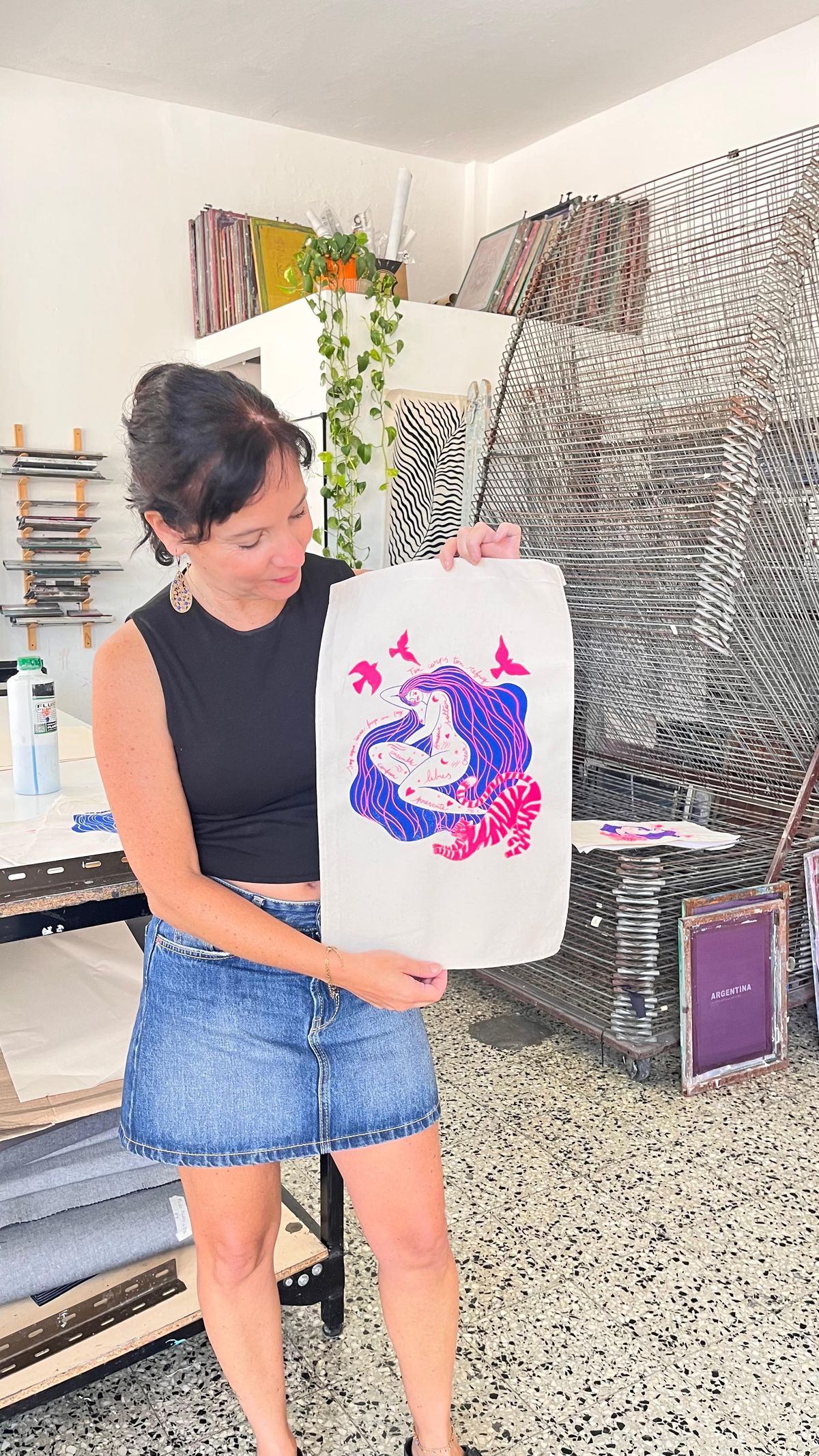 Natalia Serigrafía 1 a 1