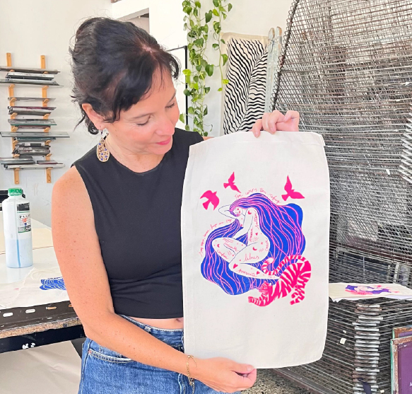 Natalia Serigrafía 1 a 1